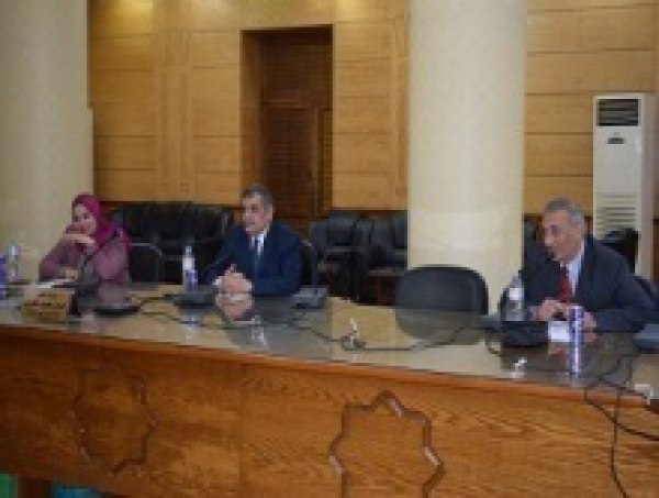 Preparing to carry out the initiative of Egypt&#039;s craftsmen in Benha University