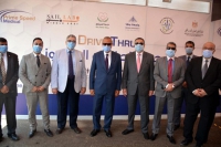 Qalyoubia Governor and Benha University President open Drive-through Coronavirus Testing Center