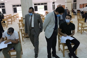 El Gizawy inspects the Postgraduate Studies &#039; Exams