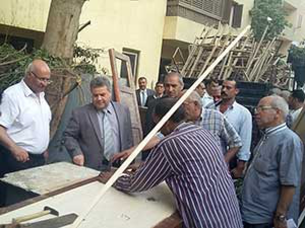  Prof.Dr. Sayed El Kadyfollow up Maintenance works at the University Hostel at Tukh