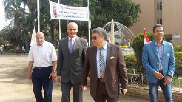 Prof. Dr. El Sayed Yusuf El Kady inspects Livestock Farms at Faculty of Agriculture