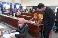 El Gizawy inspects the First Semester Exams at Several Faculties and commends the Precautionary Measures