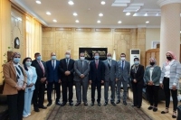 Benha University receives the Annual Assessment visit of Quality Management Team