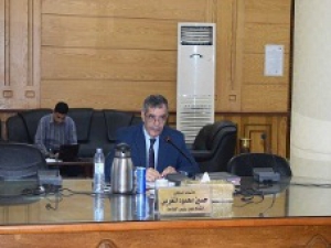 EL-Magraby heaps praise of the success of the stduents’ union elections at Benha University