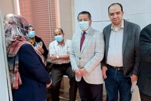 Benha University starts Coronavirus Vaccination for Its Medical Staff