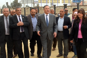 Benha University President inspects Faculties of Physical Education and physical therapy