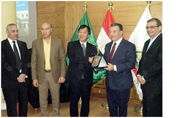 From Benha University: the Japanese Ambassador announces for Launching an Educational Initiative