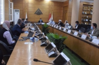 El Gizawy hosts a delegate from the Arab Organization for Industrialization