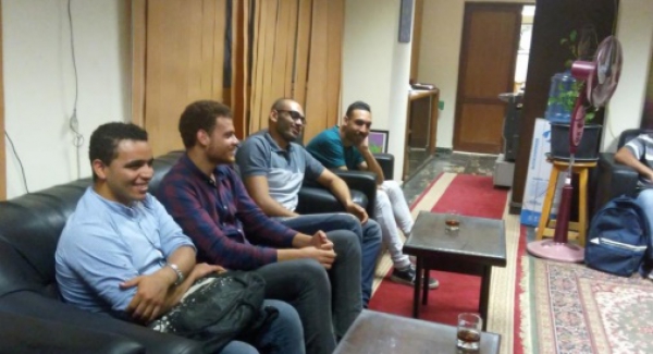 Prof.Dr.Tamer Samir meets the Faculty&#039;s Students