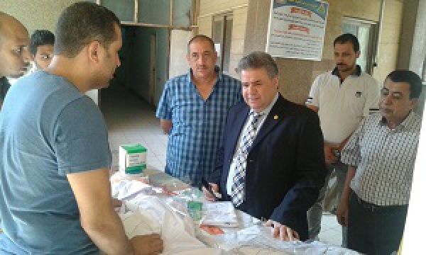 Prof. Dr. El Sayed Yusuf El Kady inspects Faculty of Science